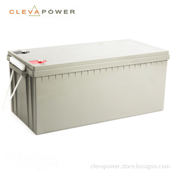LiFePO4 12v 200ah lithium battery pack for solar energy storage